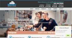 Desktop Screenshot of bryanthvac.com
